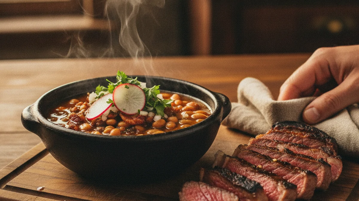 Carne en su jugo, picaña y vacío