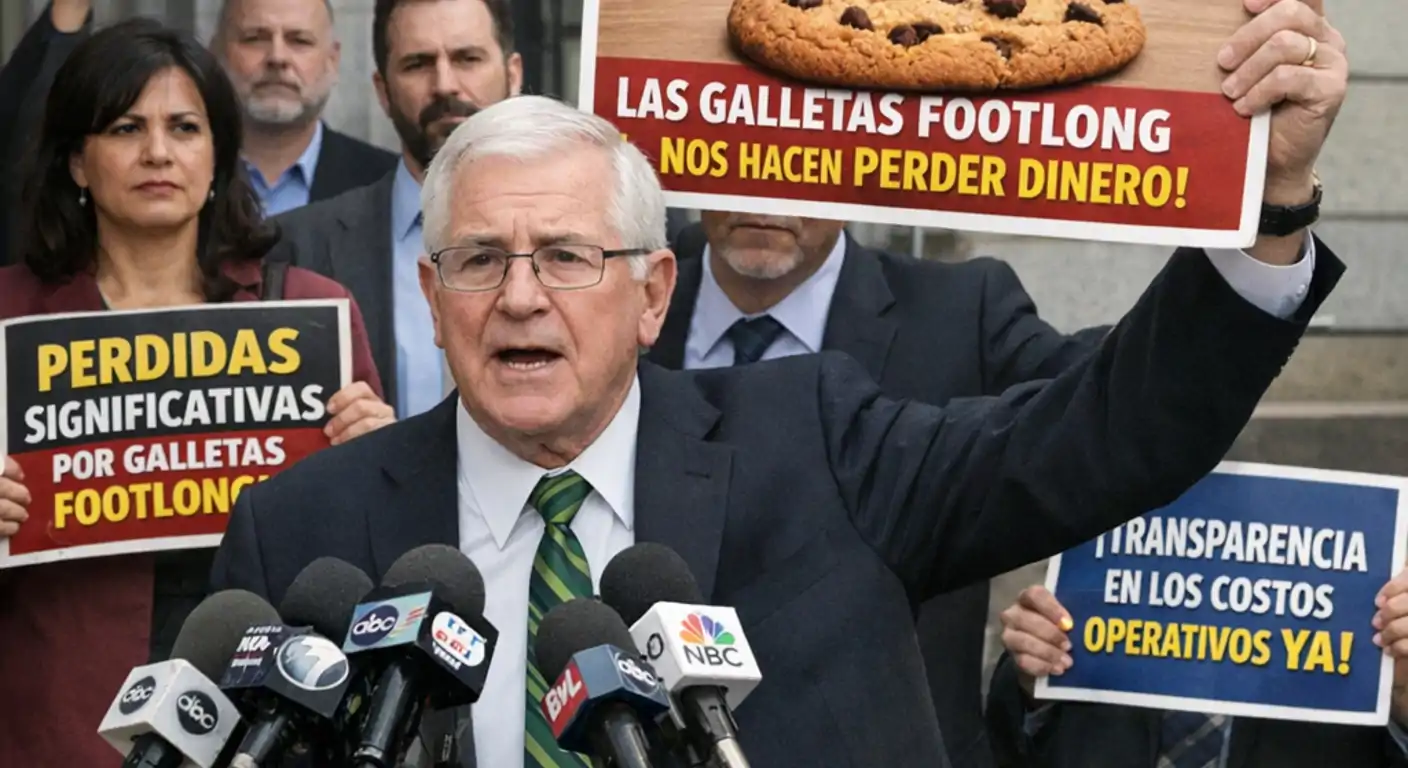 Franquiciados de Subway demandan por las galletas Footlong