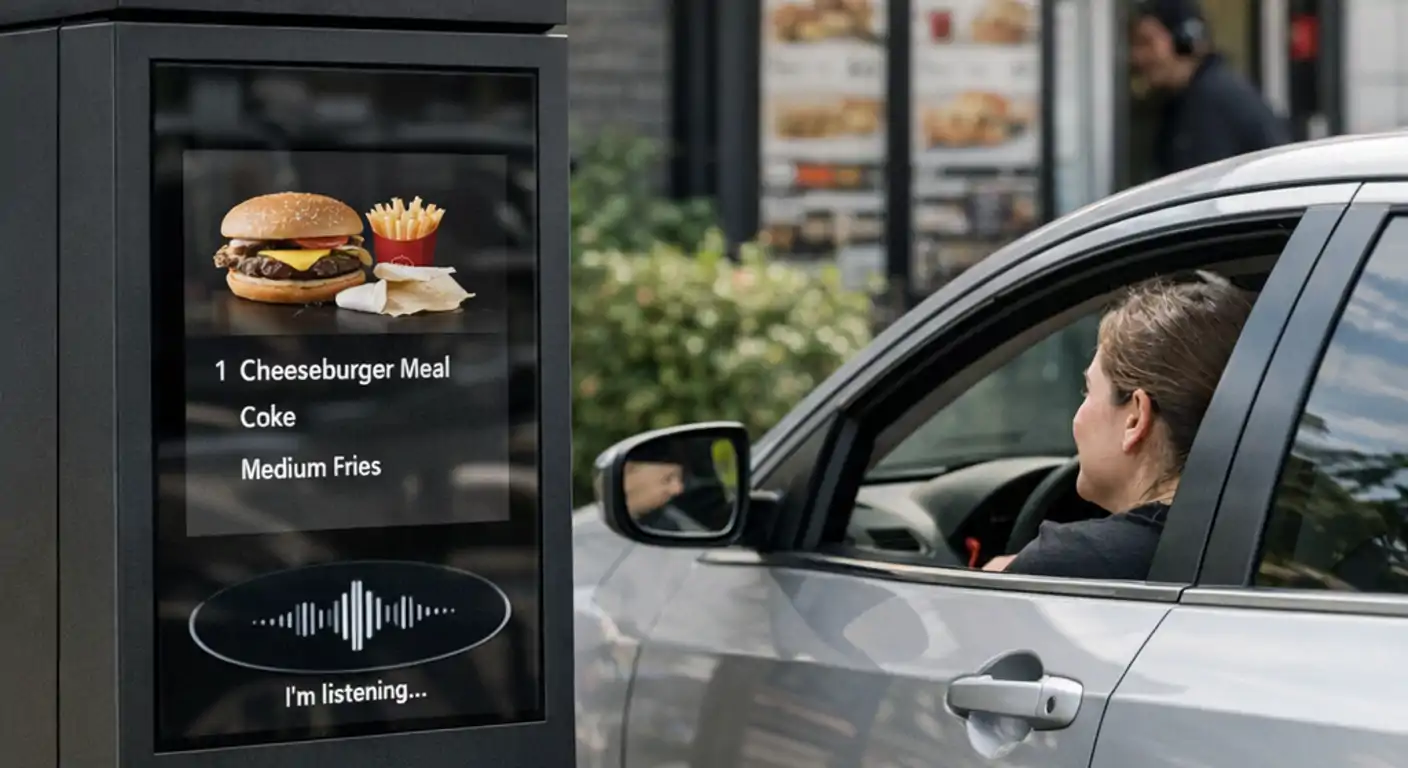 McDonald's expande el pedido por voz con IA a más restaurantes con drive-thru