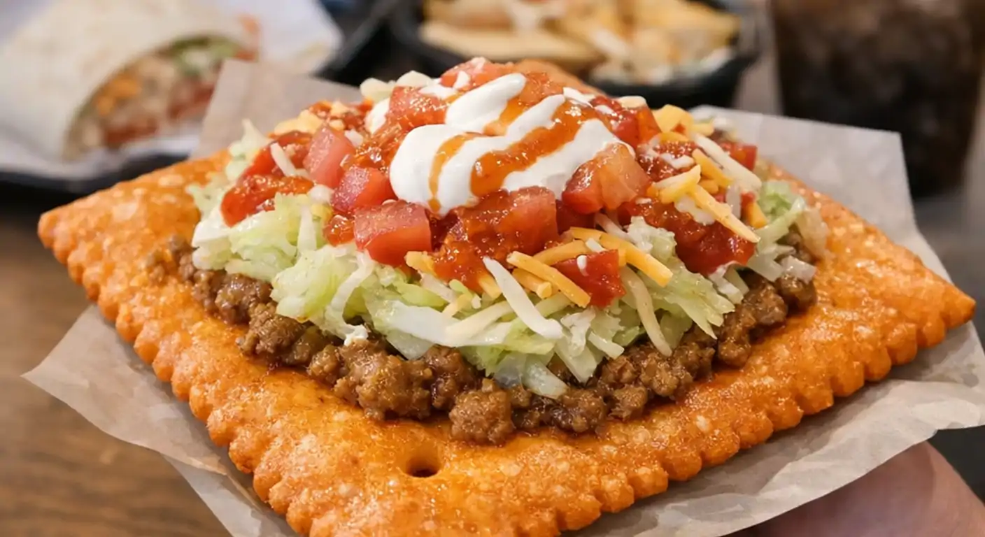 Taco Bell lanza Tostada Big Cheez-It para capitalizar tendencia nostálgica