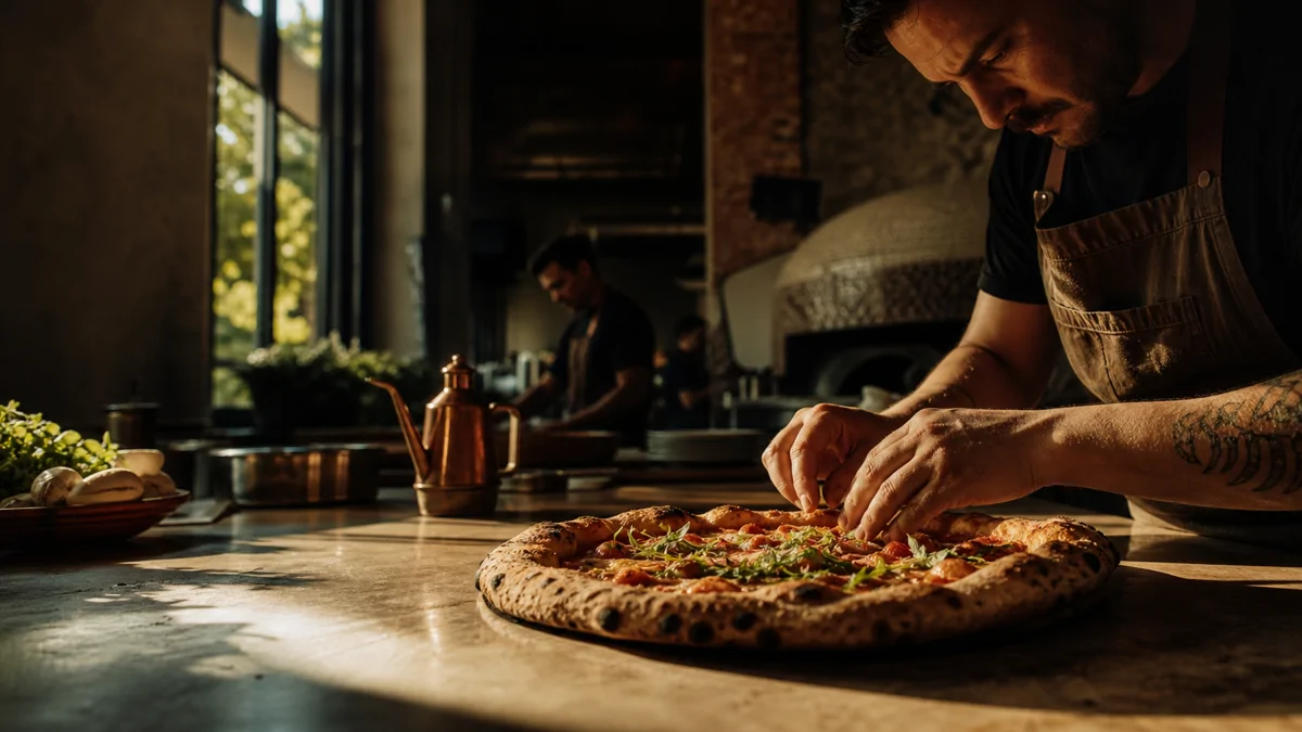 Las pizzas del perro blanco: el homenaje que se volvió pizzería